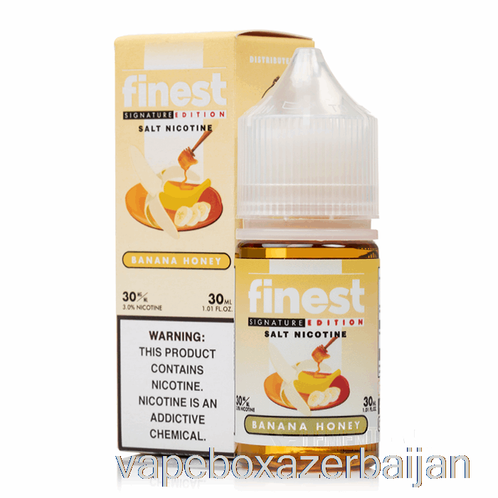 Vape Baku Banana Honey - The Finest Signature Edition Salt Nic - 30mL 30mg